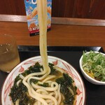丸亀製麺 横手店 - かけ小320円、ながーい麺リフト(2025.7.12)