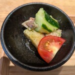みかわや - 「たこと野菜の和え物」