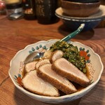 沐 - 鰆のレアかつ 鬼おろしと甘辛ニラだれ