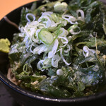 よもだそば - よもぎ天そば(冷)＠税込580円