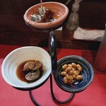 おゝ杉 - 前菜（おばんざい3種）