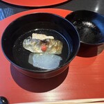 京都一の傳 本店  - 鮎と新蓮根の椀