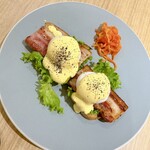 ラルシップコーヒー - エッグベネディクト
