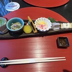 京都一の傳 本店  - 前菜の盛り合わせ