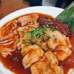 炭火焼肉 牛和鹿 - ホルモン盛り