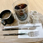 ラルシップコーヒー - ランチセット、カトラリー