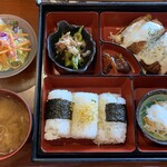 アルカディア･カフェ - 料理写真:日替りA弁当：ミンチカツ(フォンデュソース)