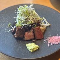 鉄板焼 天 本丸 - 特選牛フィレステーキ