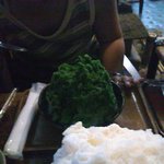 純喫茶 長寿 - 手前ミルクセーキ奥は宇治