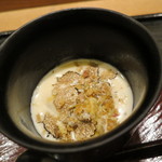 虎白 - 焼き玉蜀黍 トリュフ・ソース