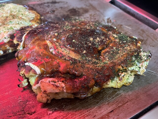 お好み焼きの写真 荻窪駅西口から5分ほどの場所にあるお好み焼き屋さん・倉はし