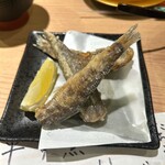 寿司おのざき - めひかりの唐揚げ