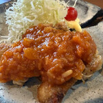 家庭料理居酒屋 よってって - ♪唐揚げじゃなくてソテーだった