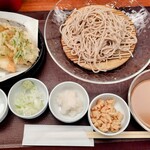 信州そば あずみ野 - くるみ蕎麦と夏の天ぷら御膳
