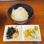 自家製手もみ麺 鈴ノ木 - 〆茶漬けセット