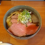 自家製手もみ麺 鈴ノ木 - 冷たい煮干ぶっかけ