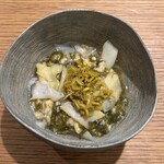 中国菜 火ノ鳥 - 冷製麺　アワビと山芋