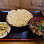 美里うどん - きのこ豚肉汁もりうどん(750円)_2010-01-30