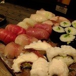 Shukoushusai Masutake - ハモのお寿司たち
