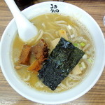麺や　福座 - 2014年9月24日(水)　煮干し豚骨(800円)