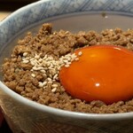 炭焼 おかげさん - 鶏そぼろ丼