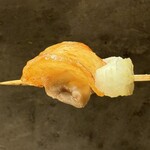 炭焼 おかげさん - 腿抱き身新玉ねぎ