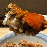炭焼 おかげさん - 鶏そぼろ丼