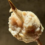 炭焼 おかげさん - 高坂鶏レアつくね