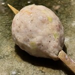 炭焼 おかげさん - 高坂鶏レアつくね