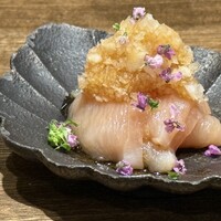 炭火焼鳥 とり将 - 胸刺し鬼おろし