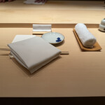 鮨 一幸 - セッティング