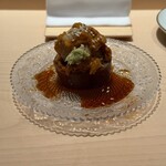 鮨 一幸 - 子持ち槍烏賊雲丹乗せ