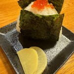 よし庵 - すじこオニギリ ¥550