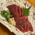 よし庵 - 長須鯨赤身 ¥990