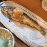 蕎麦割烹 ながの - 鮎のコンフィ