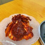 炭火焼肉・ホルモン モツの杉ちゃん - 生キムチ