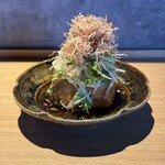 炭焼 おかげさん - 高坂鶏の鶏油で揚げた厚揚げ