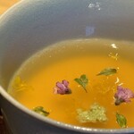 炭焼 おかげさん - 高坂鶏と鰹出汁の茶碗蒸し