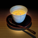 炭焼 おかげさん - 高坂鶏と鰹出汁の茶碗蒸し