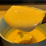 炭焼 おかげさん - 高坂鶏と鰹出汁の茶碗蒸し