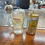 立ち呑み ぱどっく - 缶ハイボール