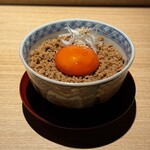 炭焼 おかげさん - 鶏そぼろ丼