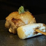 炭焼 おかげさん - 腿ねぎま