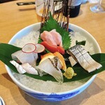 海鮮市場 魚壱 - 刺身盛り合わせ