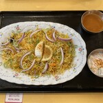 ビリヤニレストラン ミラ - ラムビリヤニ ¥1,200（ディナータイムは ¥1,320）