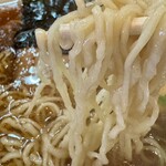 中華蕎麦　丹 - 中華蕎麦（大）のちぢれ細麺