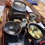 ちわき - 鮎のかまどご飯とだんご汁