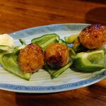 元気酒房 - つくねピーマン。定番メニューではないので、いつもある訳じゃありません