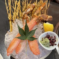 個室ふぐかに料理 磯笛 - 蟹刺し