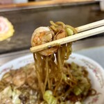 黒門 三よ志 - ミックス焼きそば（イカ・エビ・豚）